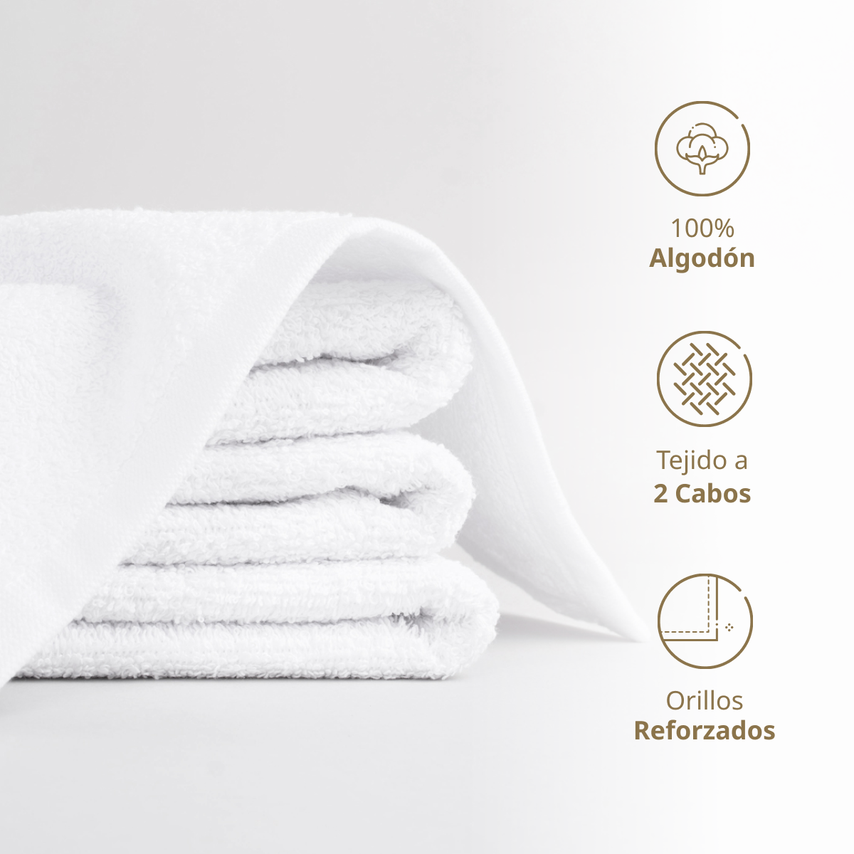 Toalla facial  30cmx30cm